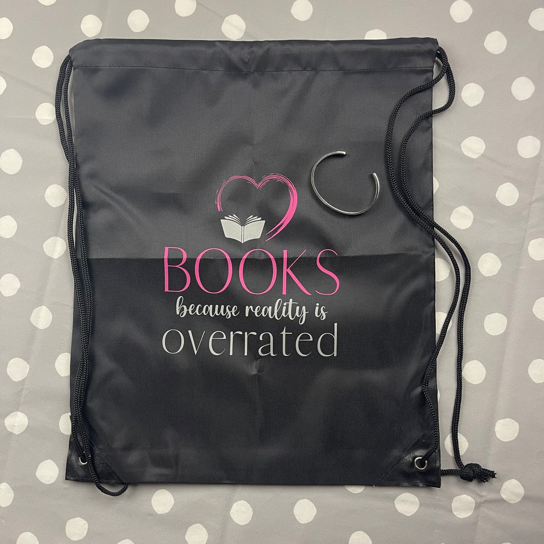 Drawstring Bag/Cuff Bracelet – Imperfect Book Store